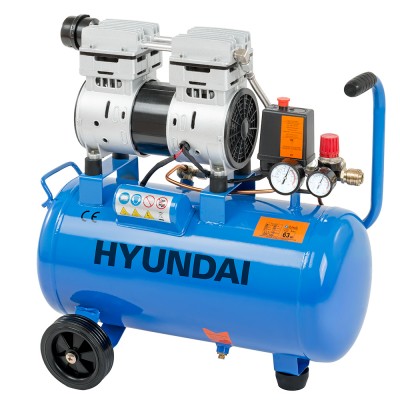 Hyundai HYD-24F Csendes olajmentes kompresszor, 8 bar